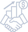 Long-Term Technical Partnership Vector